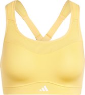 adidas Performance TLRD Impact Training High-Support Beha - Dames - Geel- 2XS C-D