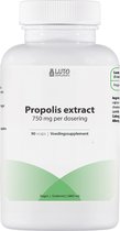 Propolis Extract - 750 mg per dosering - 90 Vegetarische capsules - Vrije ademhaling door de neus bij pollen* - Luto Supplements