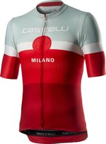Castelli Fietsshirt Heren Rood - CA Milano Jersey Red  - M