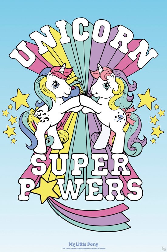 Poster My Little Pony Unicorn Super Powers 61x91,5cm