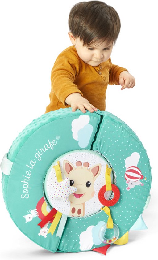 Foto: Sophie de giraf activity wheel babyspeelgoed ontwikkeling en stimulatie voor baby s vanaf 6 maanden meerkleurig