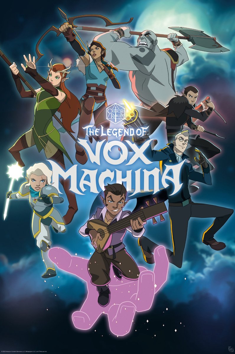 ABYSTYLE Poster The Legend of Vox - Machina Group 61x91,5cm Divers