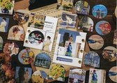 Impressionistische Kunst Stickers - Van Gogh - Set van 46 - Planner Agenda Stickers - Scrapbookdecoraties - Bujo Stickers - Geschikt voor Volwassenen en Kinderen