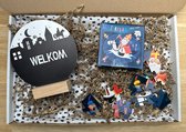 Brievenbuspakket: Mini puzzel Sinterklaas op het paard en Wenscirkel Mijn schoentje staat hier - Schoenkado - Feestdagen - Sint - Piet - Knutselen - Puzzelen - Interieur