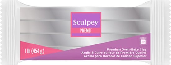 Premo accents argent - argile 454 gr - Sculpey