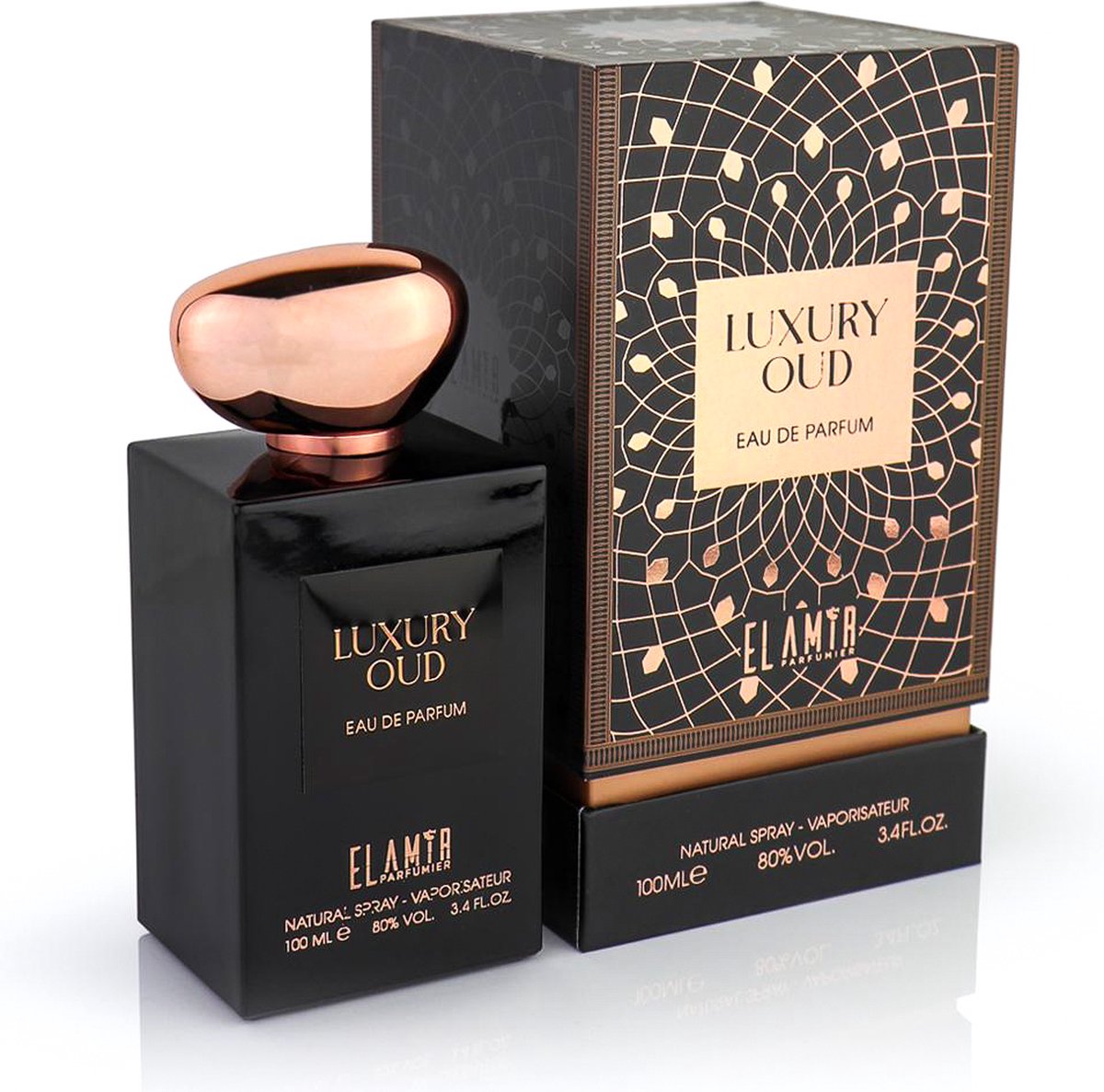 Eau de Parfum Luxury Oud 100 ml par EL AMIR - Al oud Parfum - Parfum unisexe orientale
