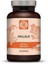 Krillolie - 180 Capsules | Essentiële Omega-3 Voedingssupplement - Kala Health