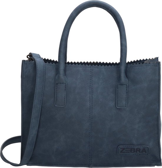 Zebra Trends Sac à main Natural Bag Lisa XS Jeans bleu