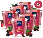 Glade Geurkaars - Limited Edition- Merry Berry Cheers - 6 x 129G