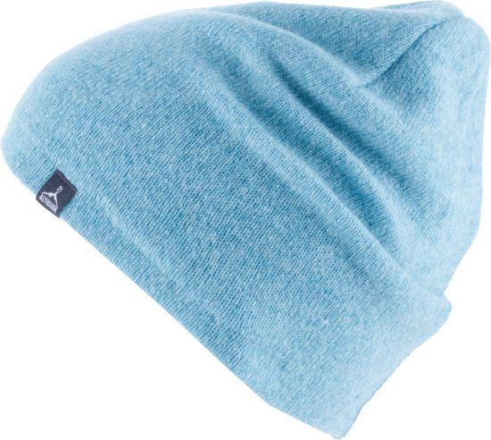 Altidude SUBZERO Ice Blue Unisex, klassieke gebreide muts, normale pasvorm, drielaags, dubbellaags Buitenkant: 80% scheerwol (lamswol) / 20% polyamide // Voering: 100% scheerwol (merino)