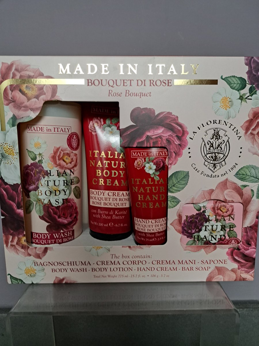 Goedkoopste geschenk set verjaardag - kerst - leuk geschenk - moeder dag - rozen - zeep - body wash - shea boter - natuurlijke ingredienten