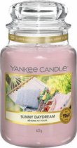 Bol.com Yankee Candle Large Jar Geurkaars - Sunny Daydream aanbieding