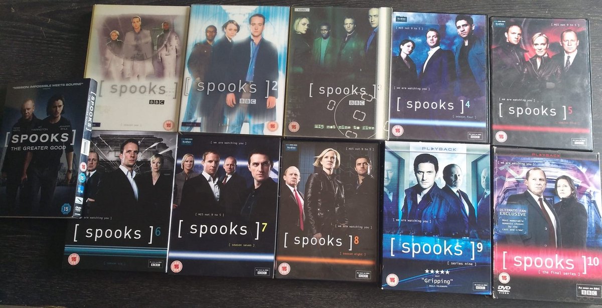 SPOOKS series 1 - 10