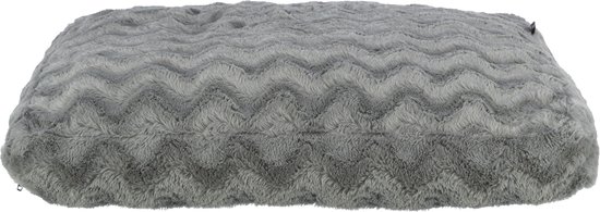 Trixie Be Eco - Vital Hondenkussen Loki - Soft Edition - Gerecycled Polyester - Grijs - 60X45 cm