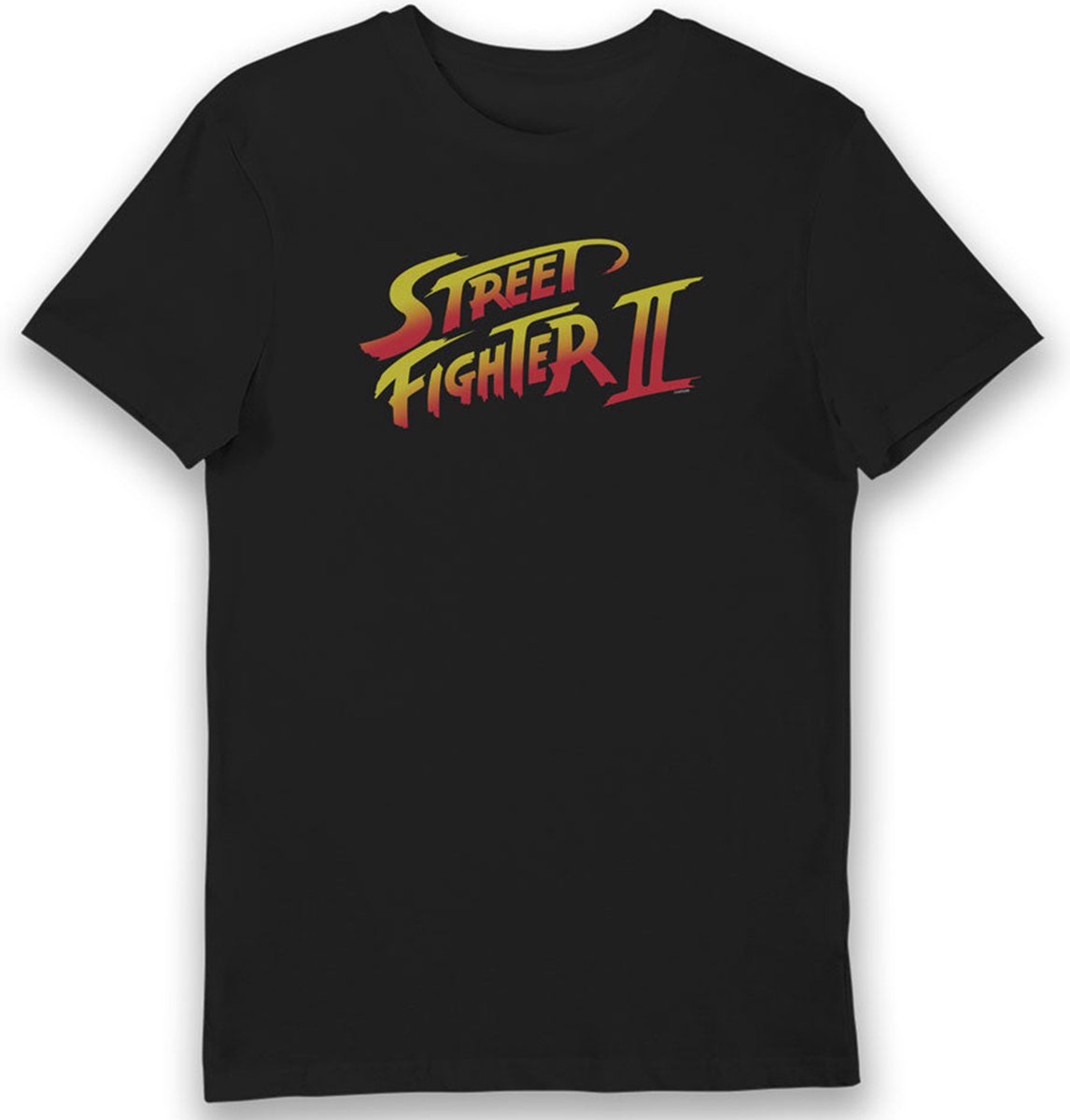 Street Fighter shirt Logo S Creme