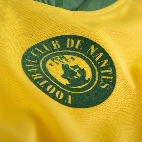 COPA - FC Nantes 1978 - 79 Retro Voetbal Shirt - Groen; Geel