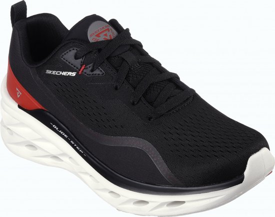 Skechers Glide Step Swift - Midio 232636-BKRD, Homme, Zwart, Chaussures de course, taille: 45