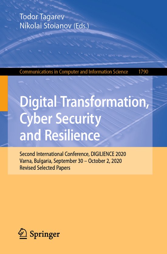 Communications in Computer and Information Science1790- Digi ... - cover