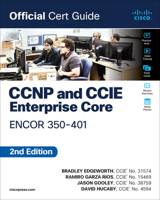 Foto: Official cert guide ccnp and ccie enterprise core encor 350 401 official cert guide