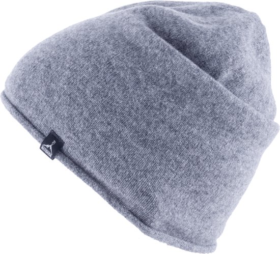 Altidude EDGE Grey Unisex, opgerolde rand, normale pasvorm, dubbele laag, Buitenkant: 80% scheerwol (lamswol) / 20% polyamide // Voering: 100% scheerwol (merino)