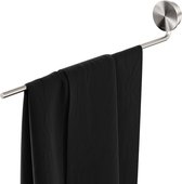 Porte-serviettes Geesa Opal à 1 bras 40 x 1,9 x 6,6 cm, acier inoxydable brossé