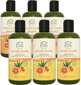 PETAL FRESH - 3x Shampooing Aloe & Agrumes + 3x Revitalisant Aloe & Agrumes - Pack de 6 - Pack économique