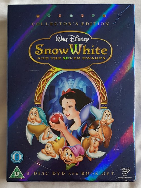 Snow White And The Seven Dwarfs (2 Disc Edition with Book) [DVD] Used  Good D