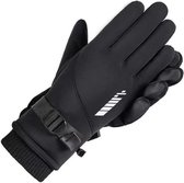 BOTC Fietshandschoenen - Windproof/Waterproof - Handschoenen Met Touchscreen - Zwart - Maat M