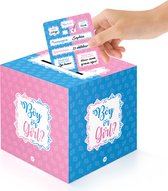 Babyshower spel | Boy or Girl | 25 kaartjes