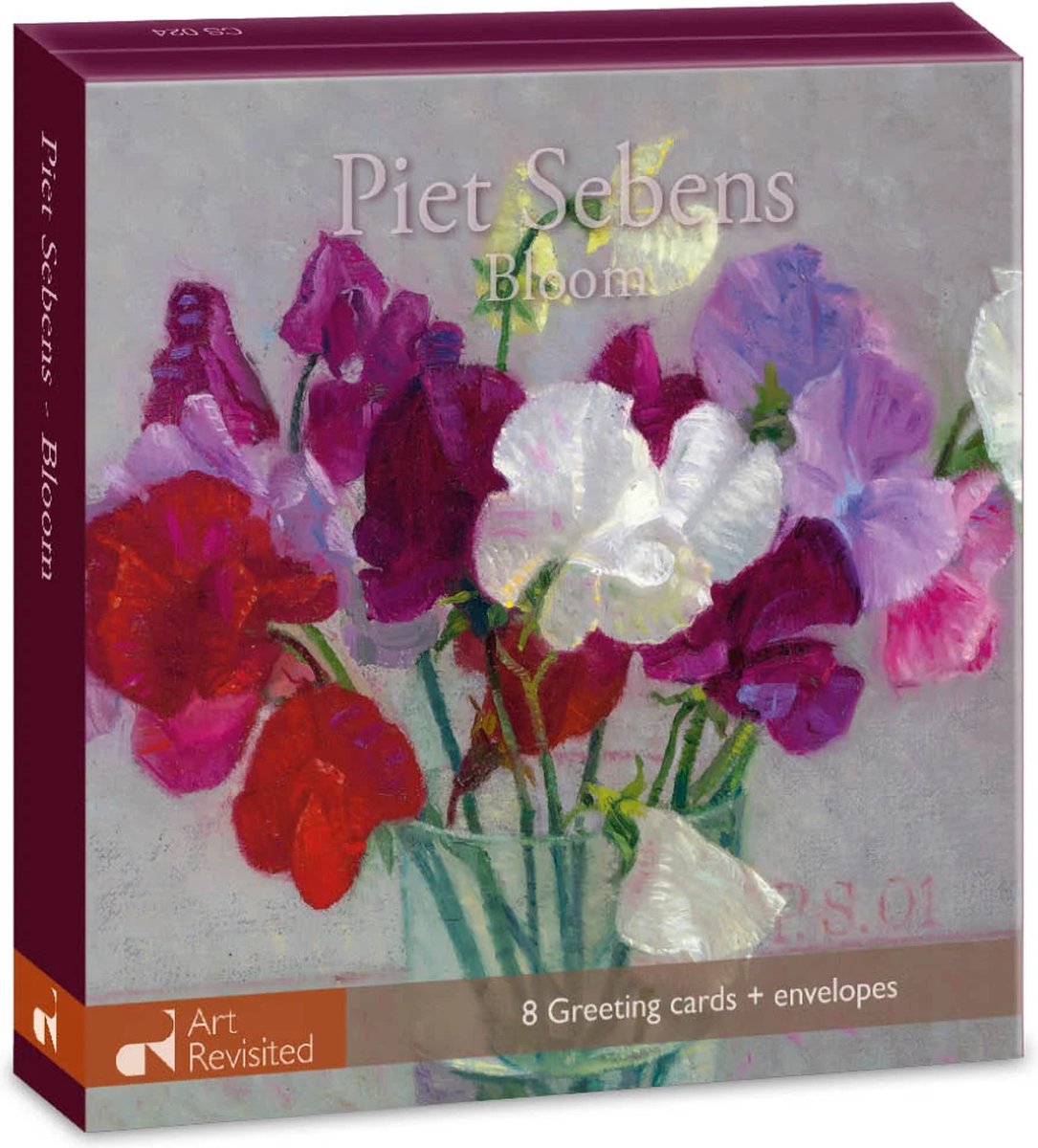 Kaartenmapje Piet Sebens - Bloom