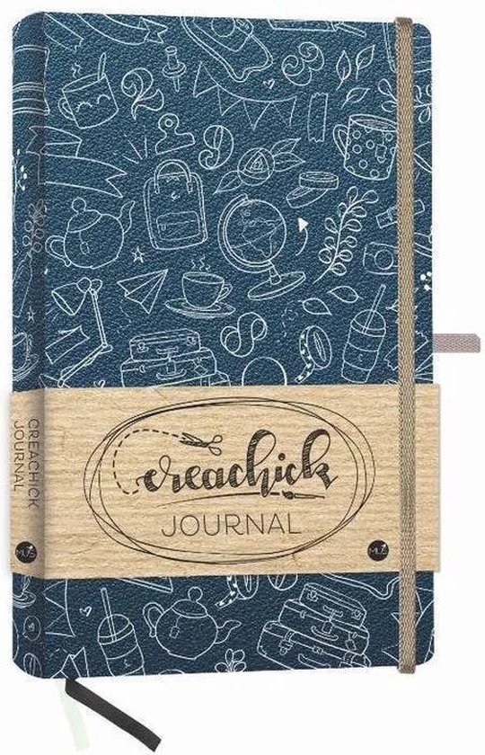 Creachick Bullet Journal blauw - Creachick
