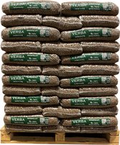 Verba houtpellets - 70 zakken - 1050 kg - Naaldhout pellets - EN+A1 & DIN+