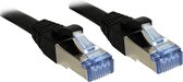 Lindy 47178 netwerkkabel 1,5 m Cat6 S/FTP (S-STP) Zwart