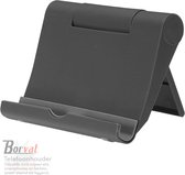 Borvat® - Universele Telefoonhouder Bureau - Tablet Houder - Telefoonstandaard - Gsm Houder - Verstelbaar tot 100 graden - Zwart