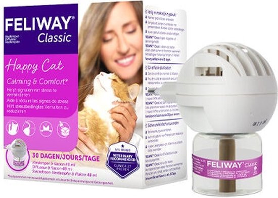 Feliway Classic Startset + Tripack - 4 x 48 ml