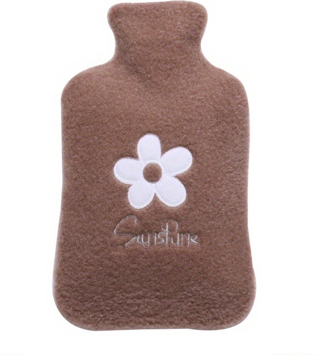 Goedkoopste Warmwaterzak - Knuffel Kruik - Warmwaterkruik - Warmtekussen - Warmtekruik - Bag - 2000ML - Bruin