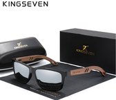 KingSeven Grijs - Zonnebril Heren - zonnebril met UV400 en polarisatie filter - Z209