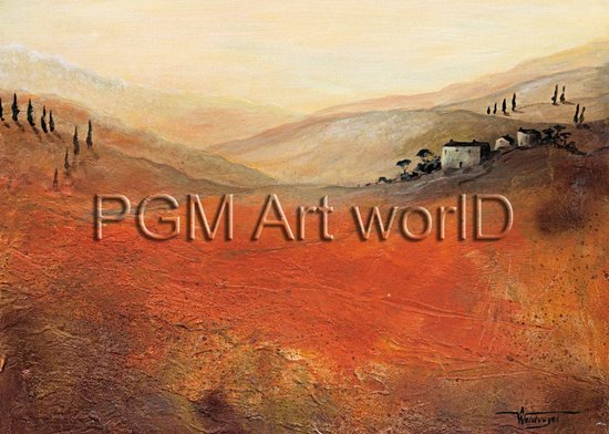 Anne Waldvogel - Toskana I Impression d'art 70x50cm