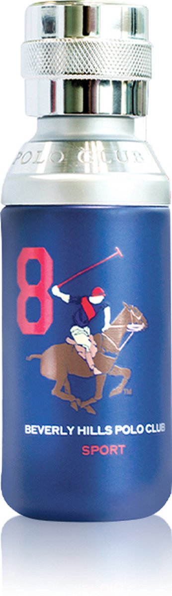 Goedkoopste Beverly Hills Polo Club Sport Men 8 Eau De Toilette EDT Heren Parfum 100ml