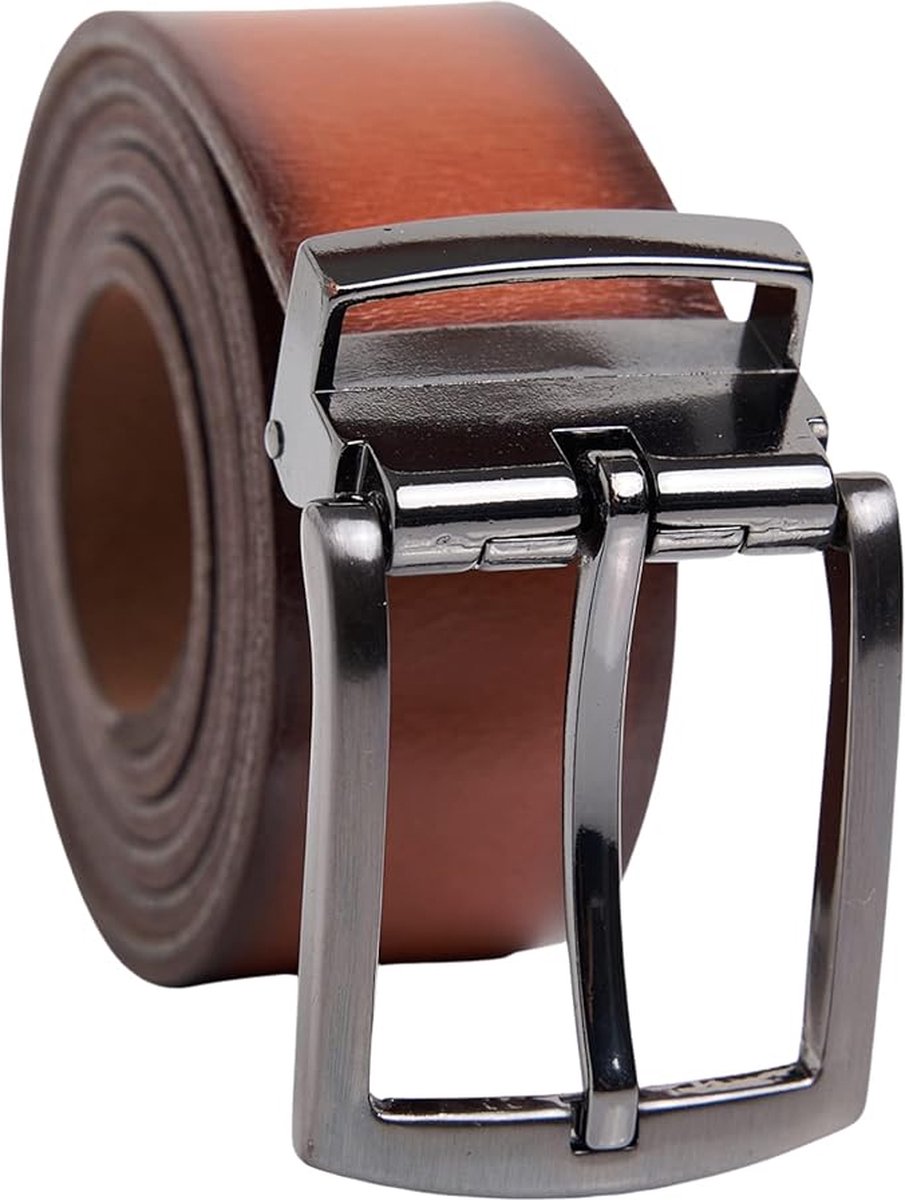 Ceinture Homme, Ceinture Homme Cuir, Ceinture Homme Marron Foncé, Peut être  Raccourcie 