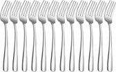 Forks 12 Pieces, Stainless Steel Fork Set, Cutlery Set for 12 People, Size 8.3 Inches (21 cm)