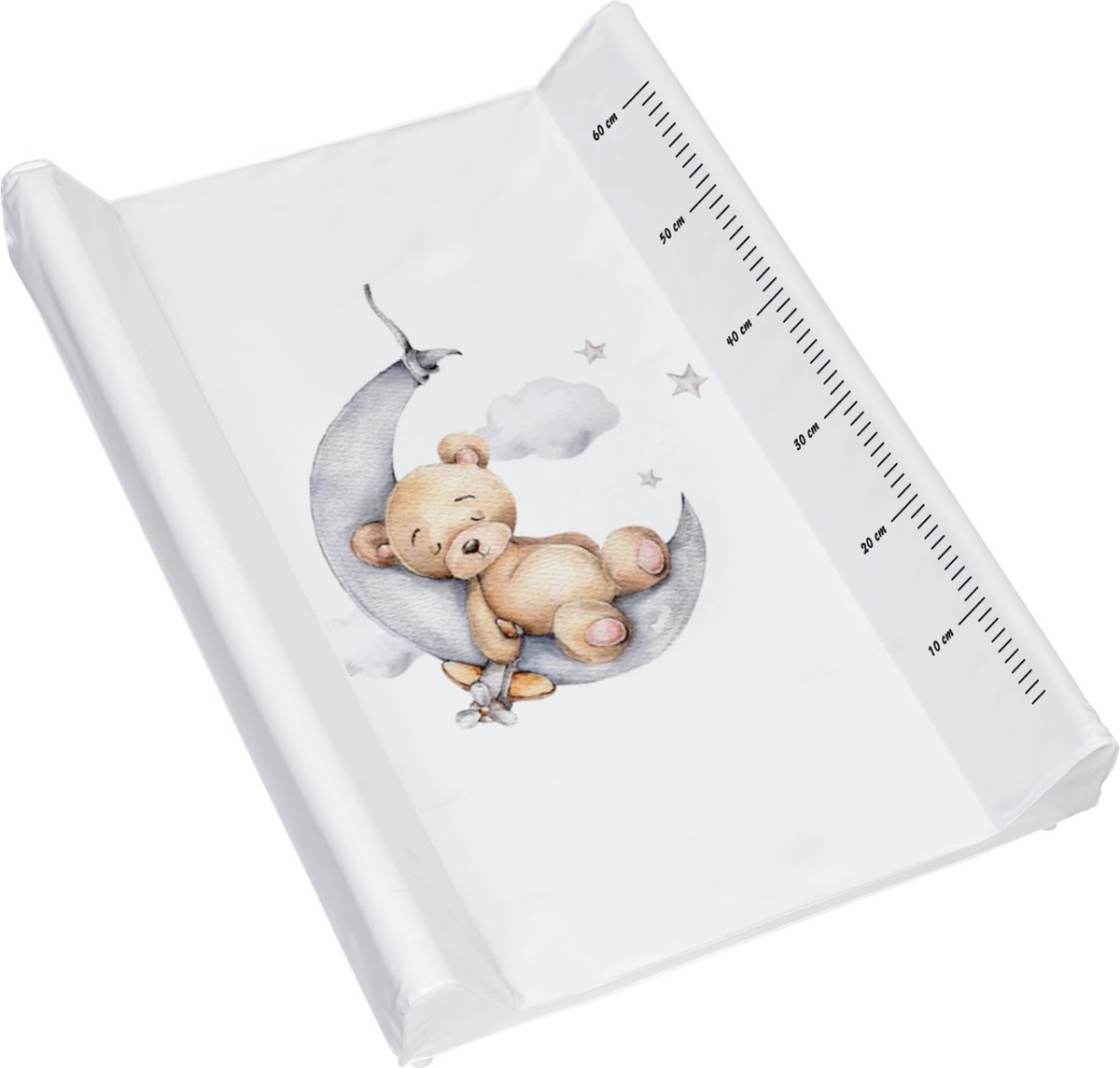 Di Baby Verzorgingskussen / Waskussen / Aankleedkussen - Maan & beer - 70x50cm