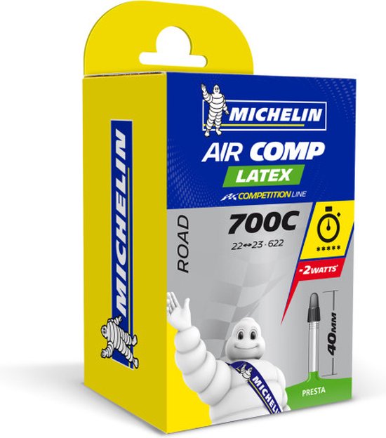 Michelin A1 Aircomp Latex 22/23-622 Presta Ventiel SV 42 mm