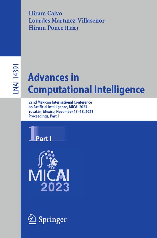Lecture Notes in Computer Science14391- Advances in Computat ... - cover