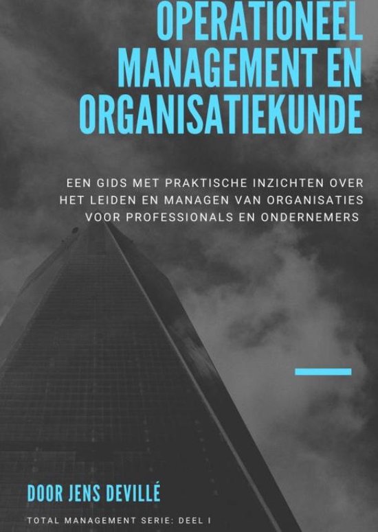 Operationeel Management en Organisatiekunde - cover