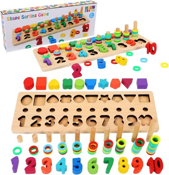 Lehoo Castle Montessori Speelgoed vanaf 3, 4, 5 jaar, fijne