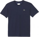 Lacoste Basic Sportshirt - Maat L  - Mannen - blauw