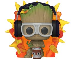 foto van Funko Pop! Marvel: I am Groot - Groot with Detonator #1195