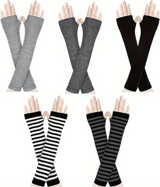 Enter the Complex® Armwarmers, Polswarmer met Duimgat, Merino Wol, Dames en Heren, Wijn Rood