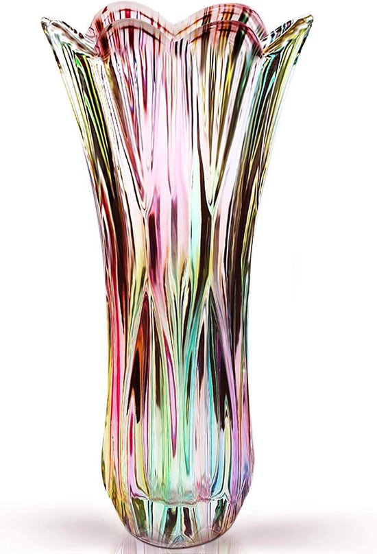 Colourful vase